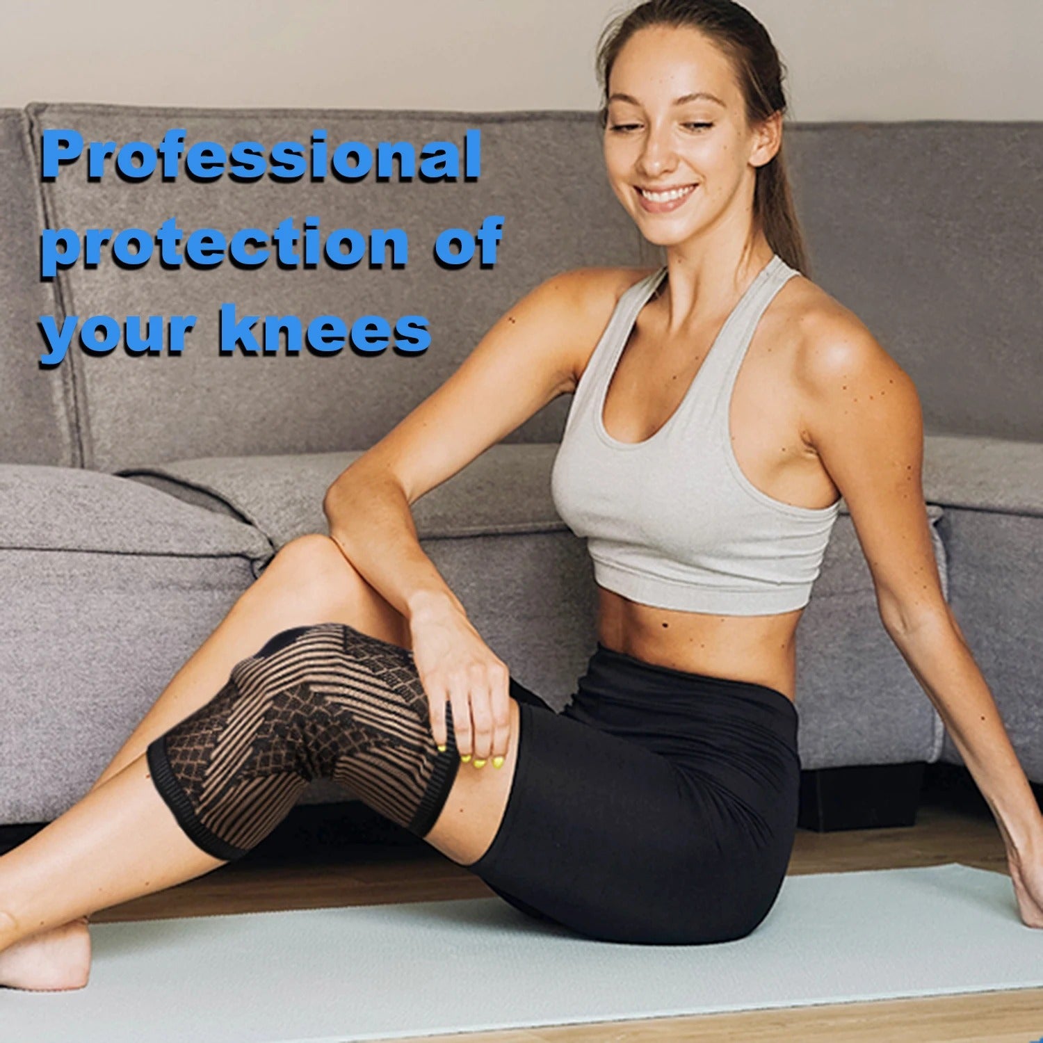 Copper Therapeutic Knee Brace