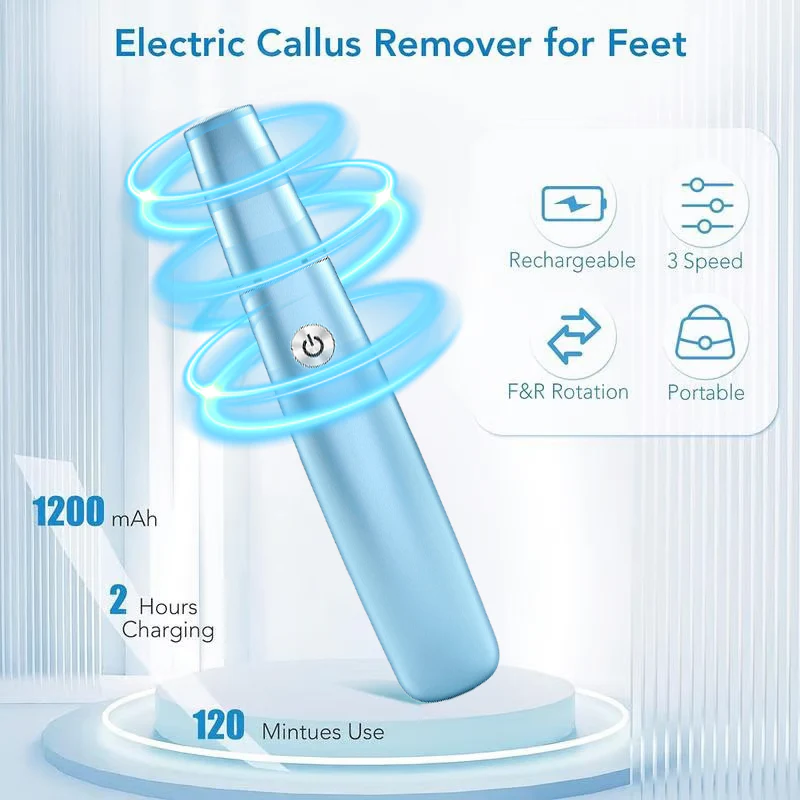 Electric Foot Callus Remover – Smooth and Soft Feet at Home