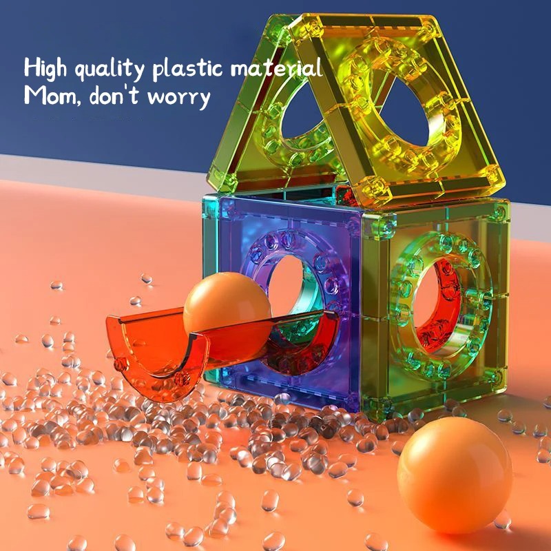 PARADIES MAGNETIC MARBLE RUN | CREATIVE BUILDING BLOCKS FOR KIDS