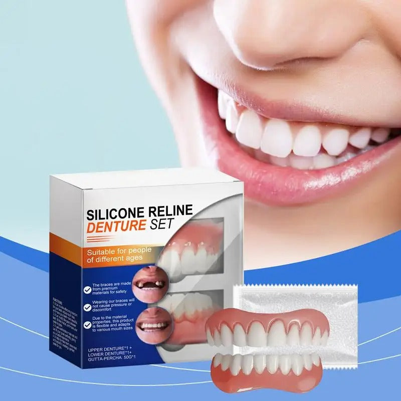 SmileLuxe Silicone Reline Denture Kit