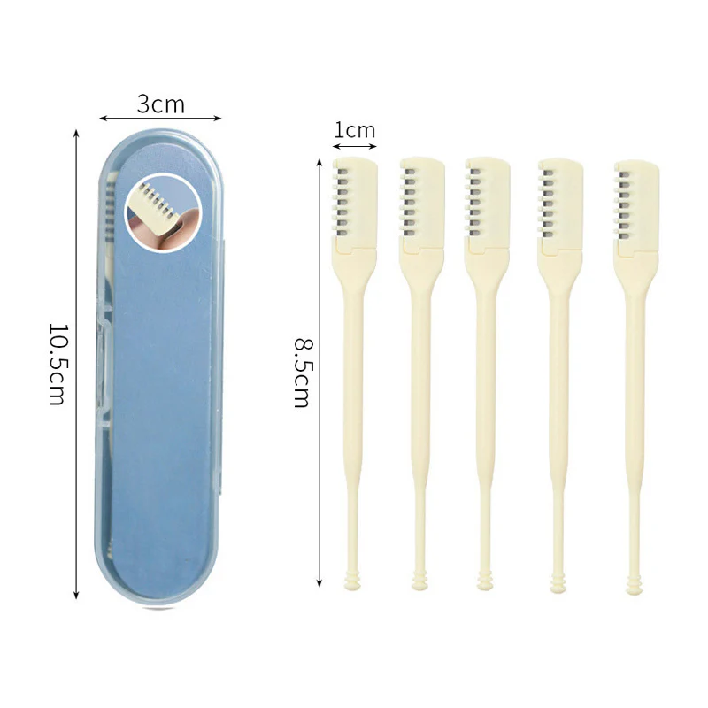 Portable Double-Head Nose Hair Trimmer - Safe & Effective Nose & Ear Hair Removal