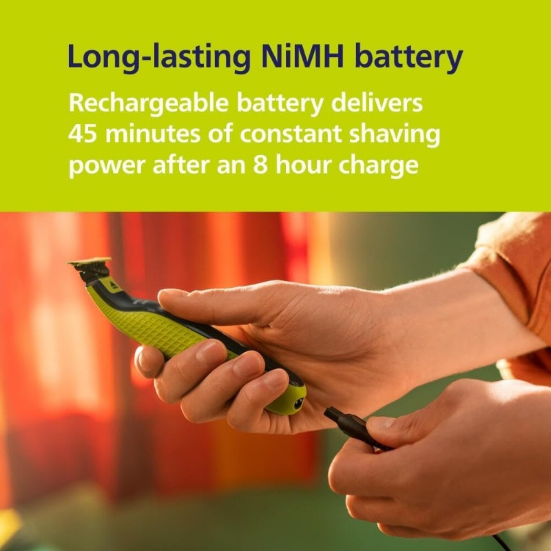 360° FLEX BLADE USB-A GROOMING TRIMMER | SKIN-SAFE PRECISION