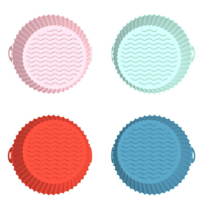 Reusable Silicone Air Fryer Baking Tray