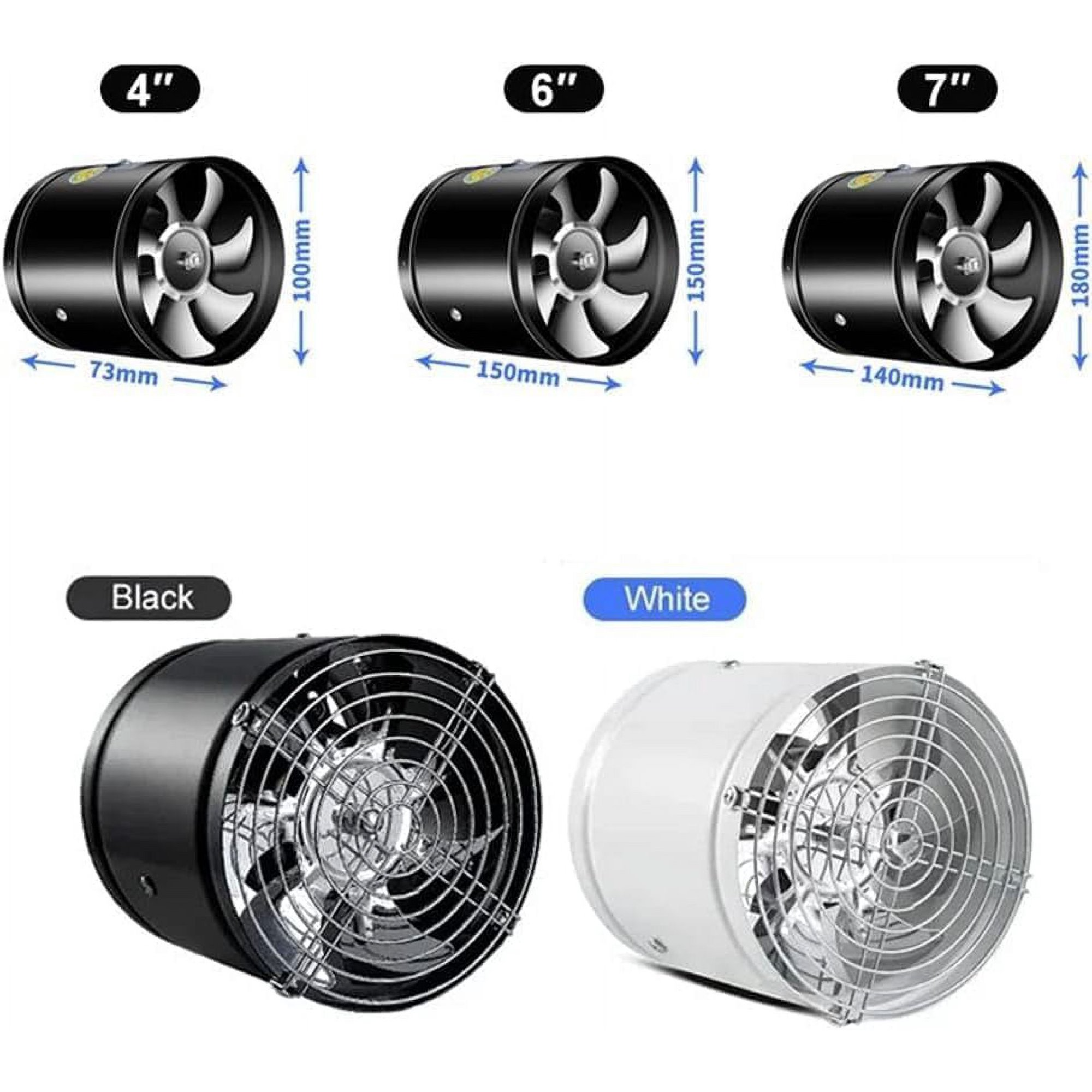 MULTIFUNCTIONAL POWERFUL MUTE EXHAUST FAN