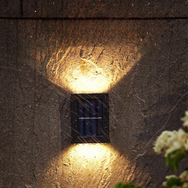 SolarLuxe LED Solar Wall Lamp - Automatic Operation