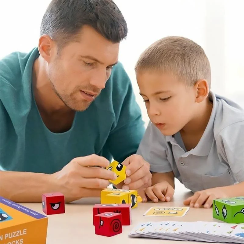 MULTIFUNCTIONAL PUZZLE BUILDING BLOCKS | EDUCATIONAL & FUN FOR ALL AGES