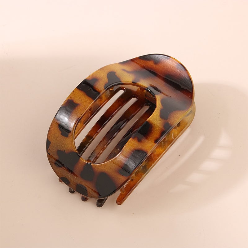 Sleek Oval Hair Clip Set