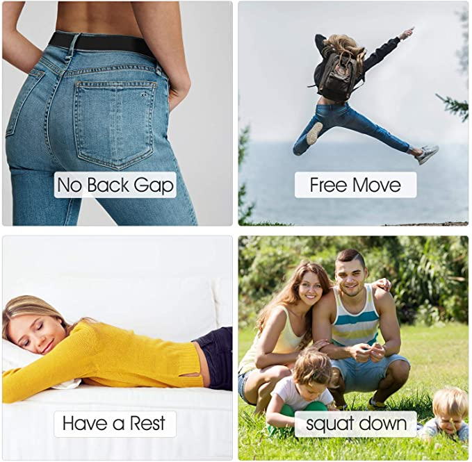 Buckle Free Belt - Comfortable and Trendy - One Size Fits All