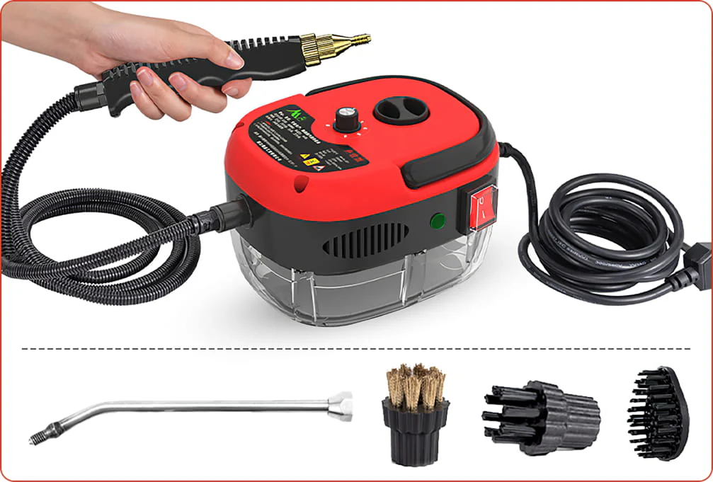 2500W Steam Cleaner | Powerful Stain Removal and Deep Cleaning