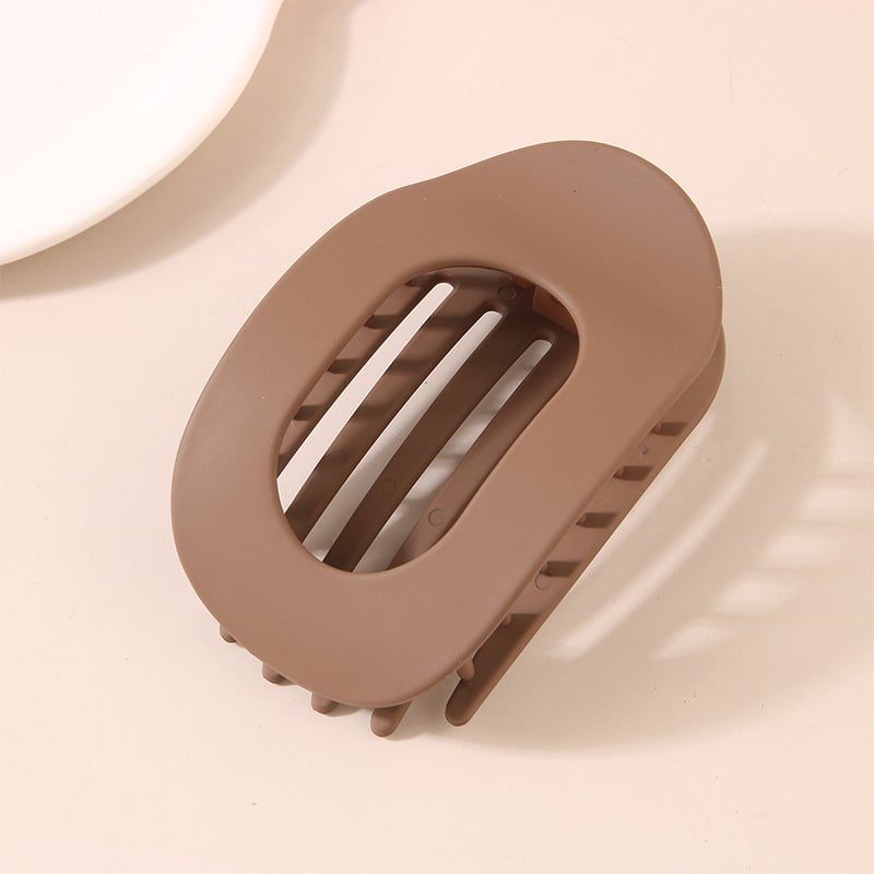 Sleek Oval Hair Clip Set