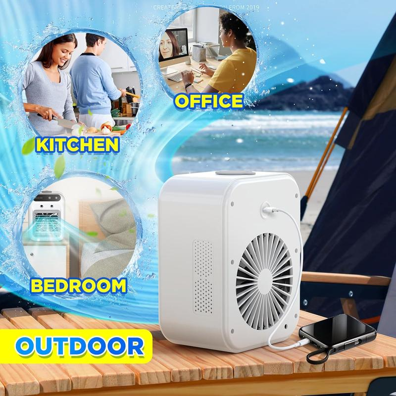 Mini Air Cooler – Portable 3‑in‑1 Cooling