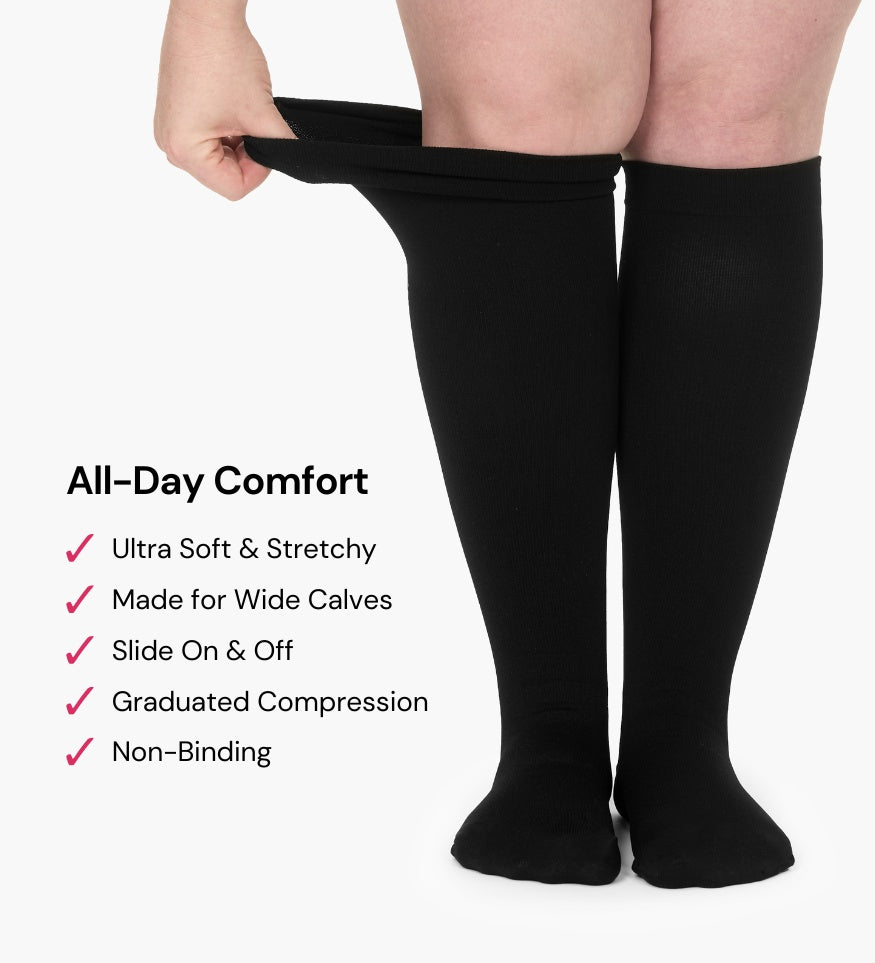 FlexRelief™ Advanced Wide Compression Socks For Pain Relief