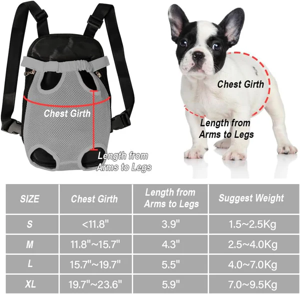 PET TRAVEL LEG-OUT BACKPACK | COMFORTABLE & SAFETY-CERTIFIED FOR PETS