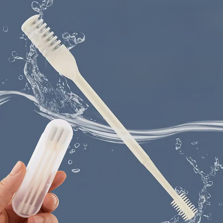 Portable Double-Head Nose Hair Trimmer - Safe & Effective Nose & Ear Hair Removal