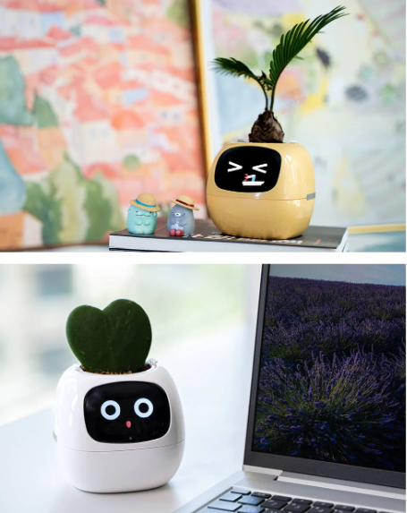 SmartGrow Intelligent Pet Planter Robot – Interactive Plant Care