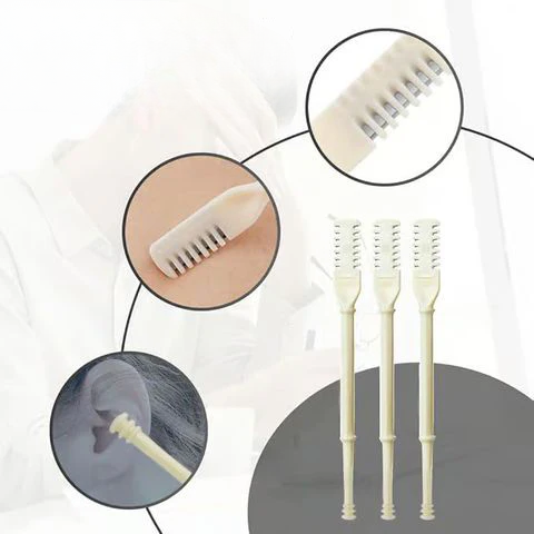 Portable Double-Head Nose Hair Trimmer - Safe & Effective Nose & Ear Hair Removal