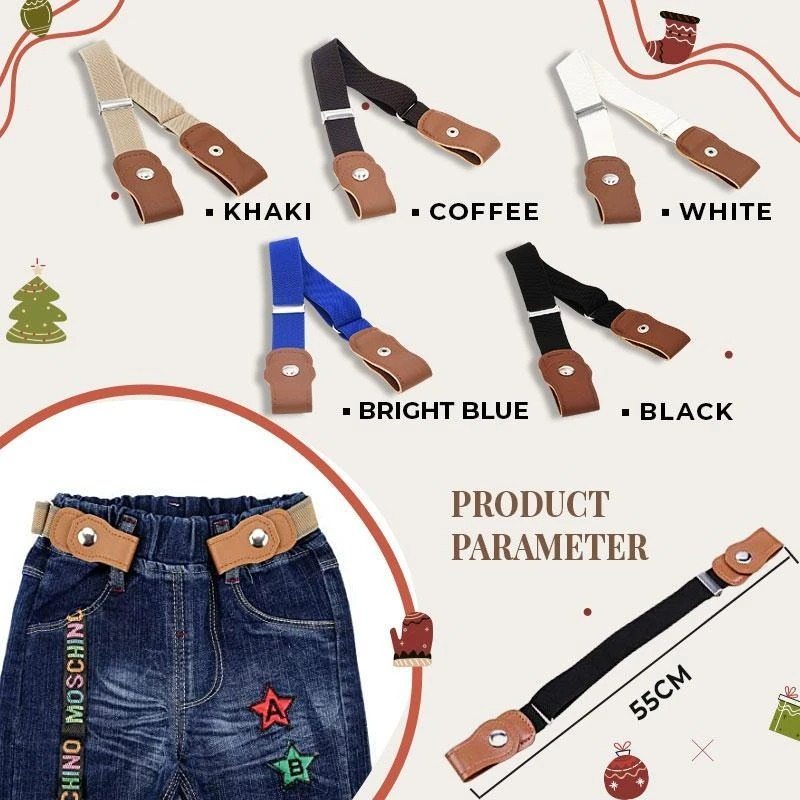 Buckle Free Belt - Comfortable and Trendy - One Size Fits All