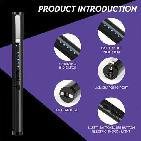 Tactical High-Power Stun Pen