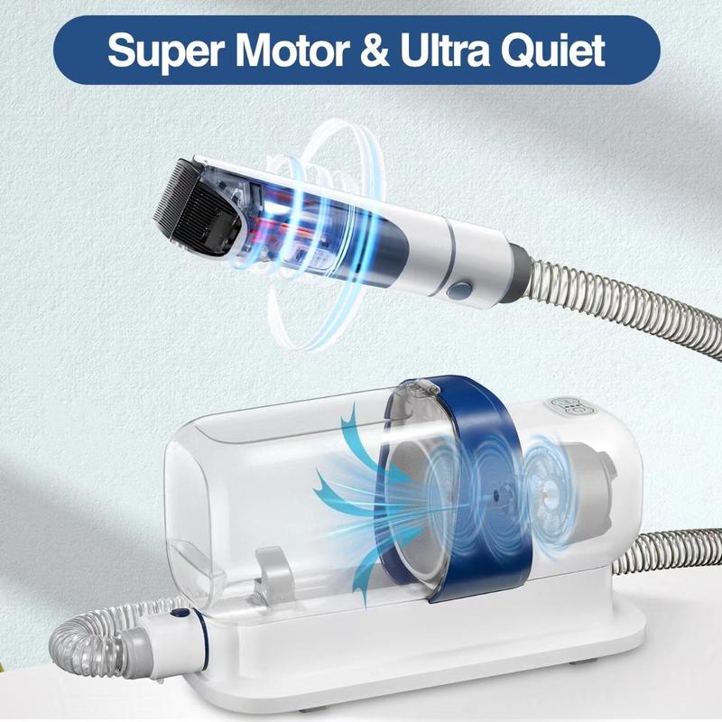 Pro Grooming Kit With Built-In Vacuum