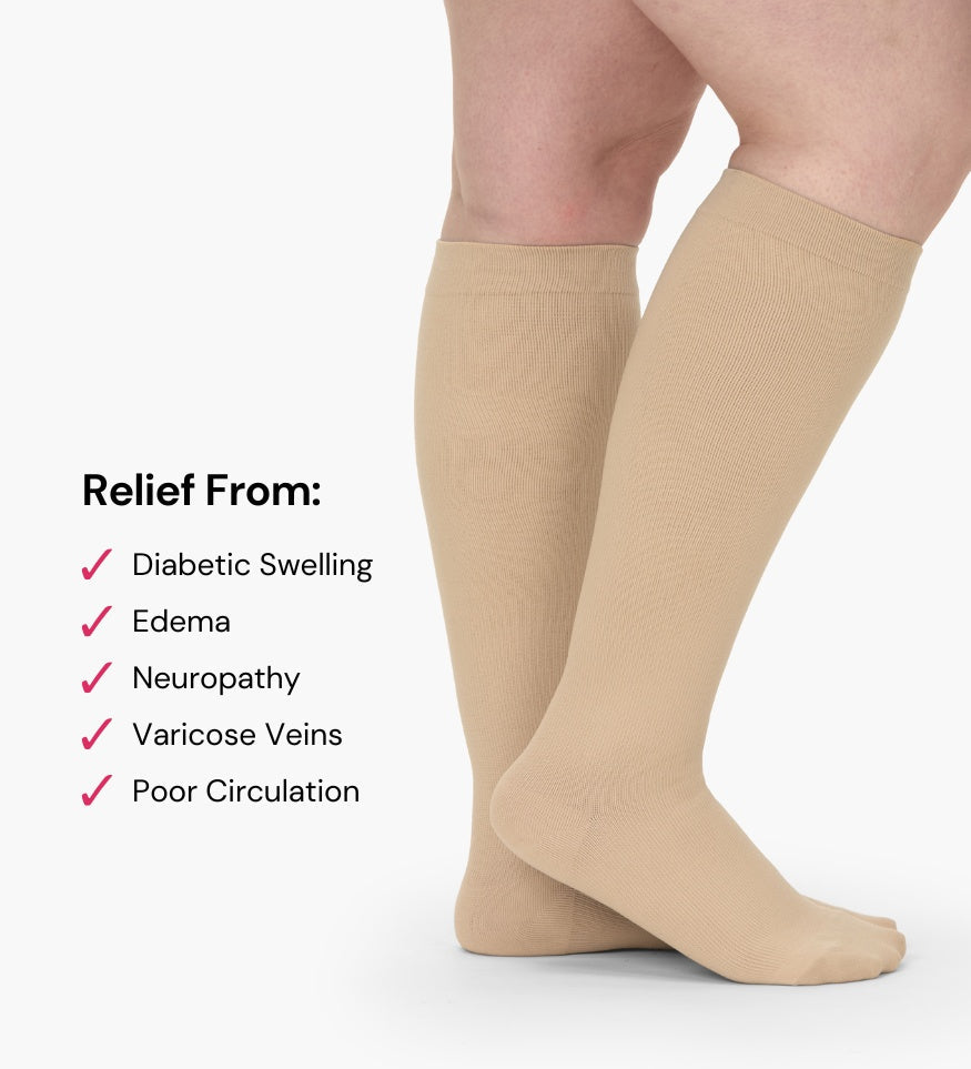 FlexRelief™ Advanced Wide Compression Socks For Pain Relief