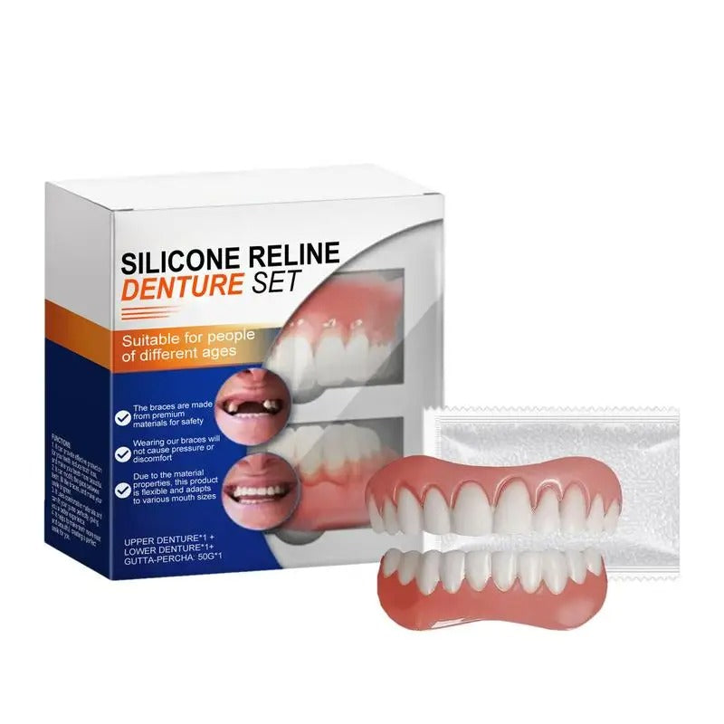 SmileLuxe Silicone Reline Denture Kit