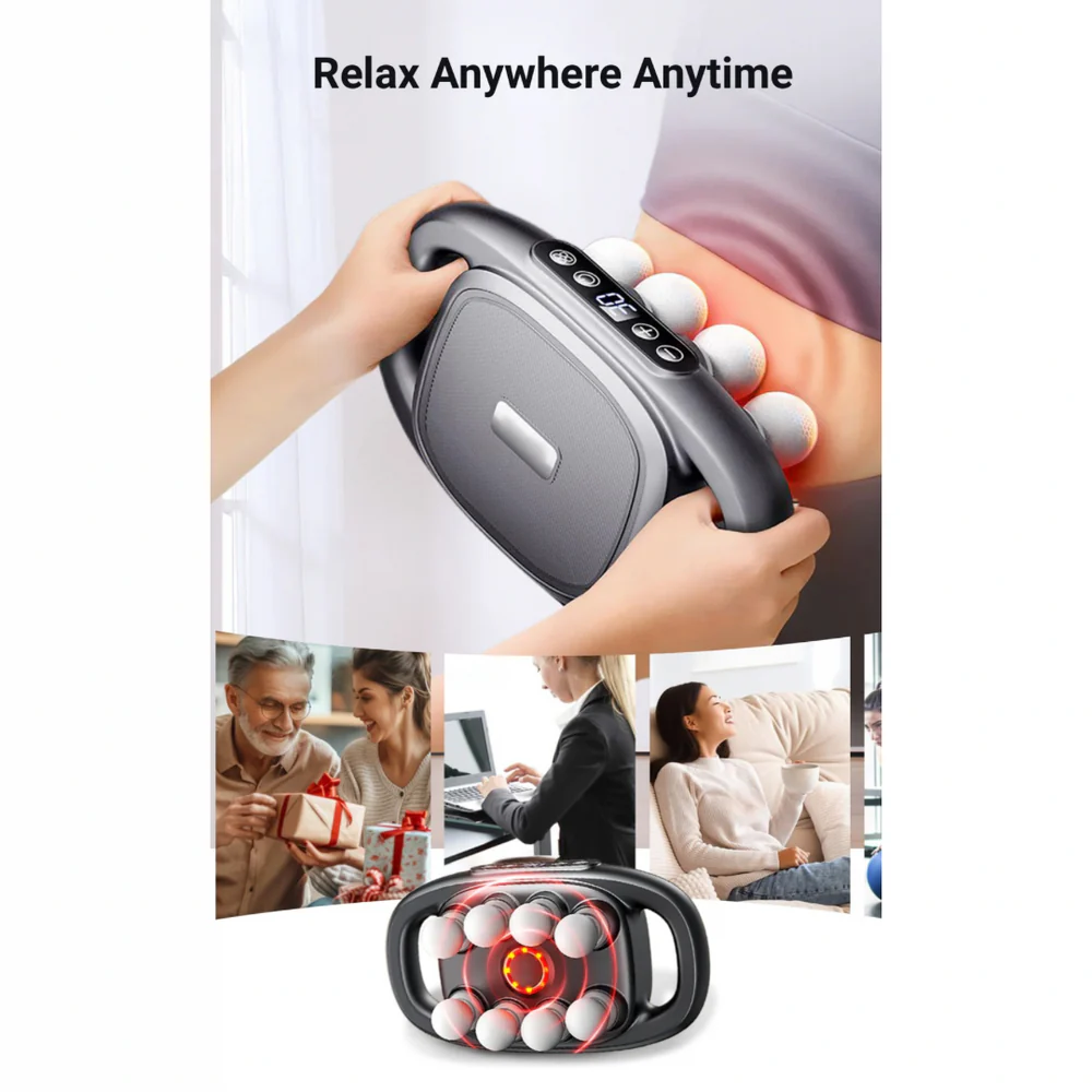 DEEP TISSUE MASSAGE GUN | POWERFUL RELIEF FOR MUSCLE TENSION