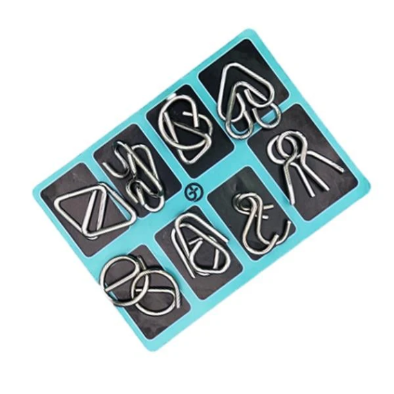 IQ‑Boosting Wire Puzzle Game Set