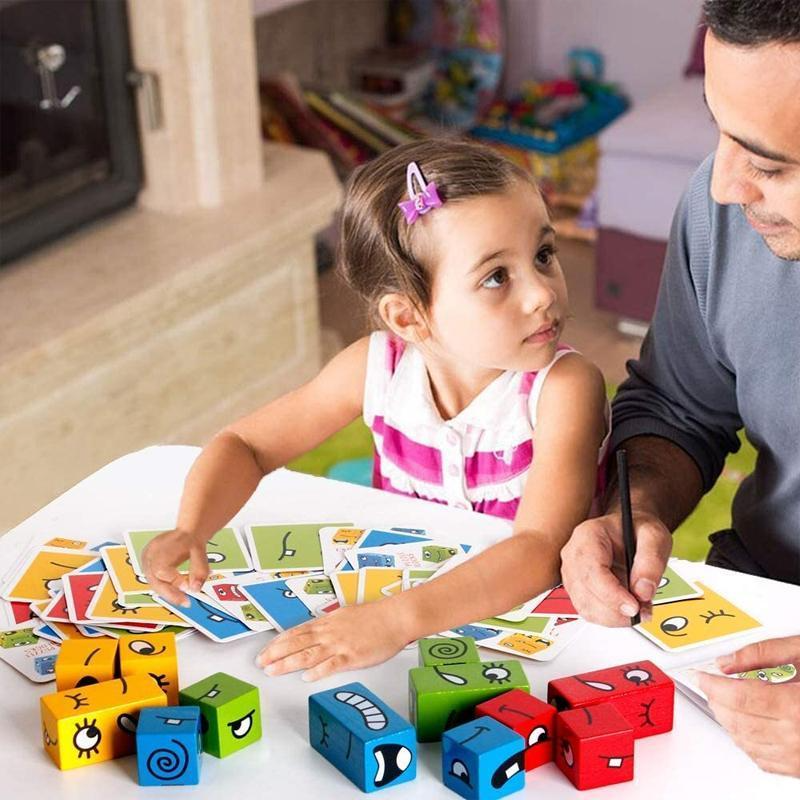 MULTIFUNCTIONAL PUZZLE BUILDING BLOCKS | EDUCATIONAL & FUN FOR ALL AGES
