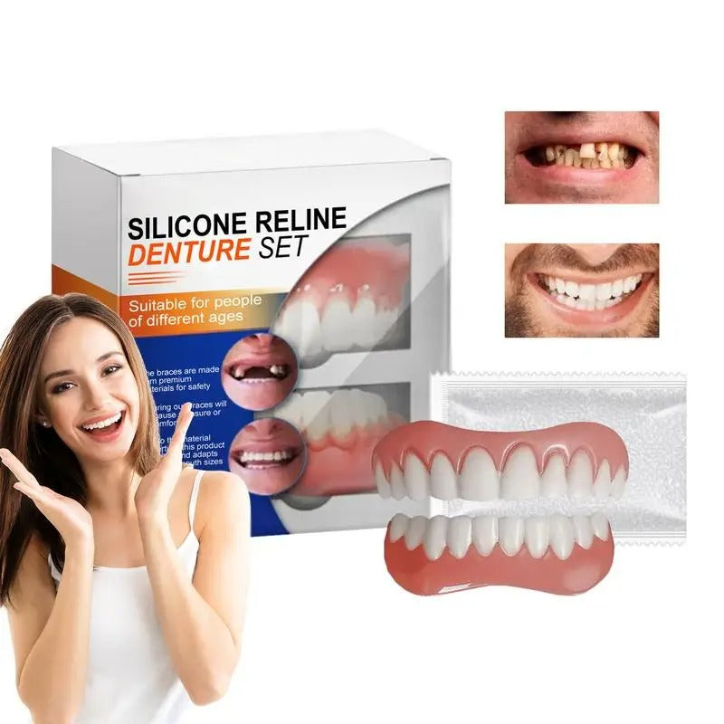 SmileLuxe Silicone Reline Denture Kit