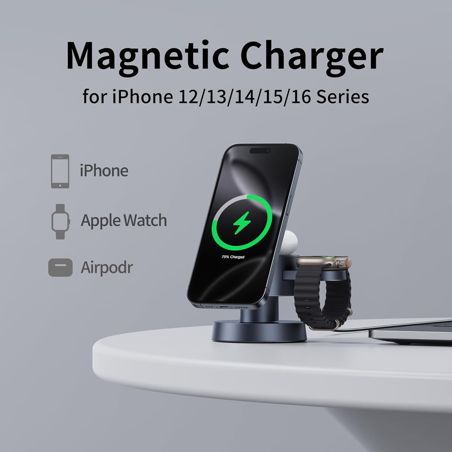 Compact Cube USB‑C Docking Station