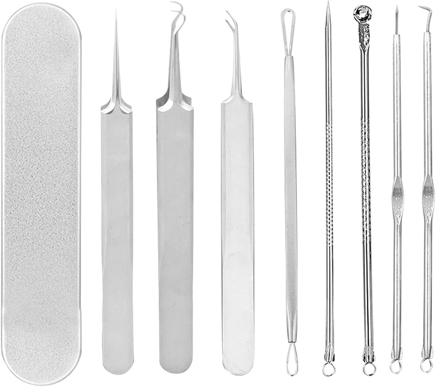 Precision Stainless Steel 8-Piece Spot Removal Tool Set