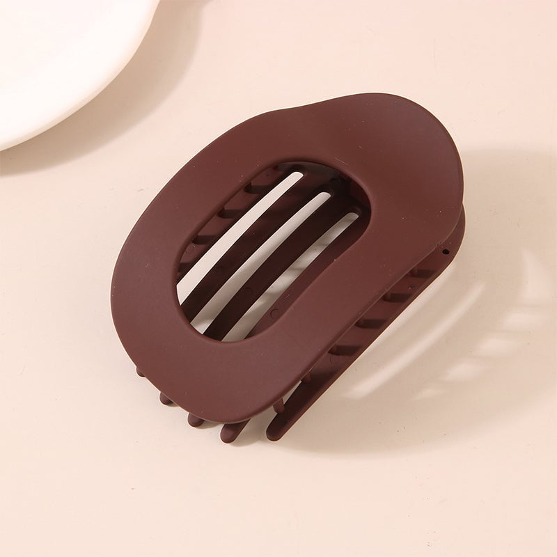 Sleek Oval Hair Clip Set