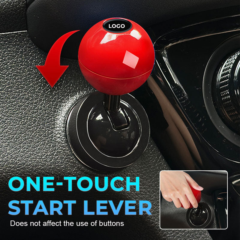 One‑Touch Car Ignition Shift Knob