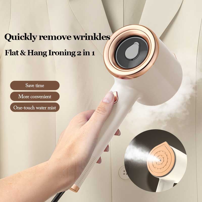 Compact Travel Iron - Quick Heat Mini Ironing Machine for Efficient Wrinkle-Free Clothes