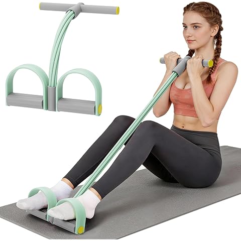 Ultimate Home Gym Pedal Resistance Rope for Total Body Workout