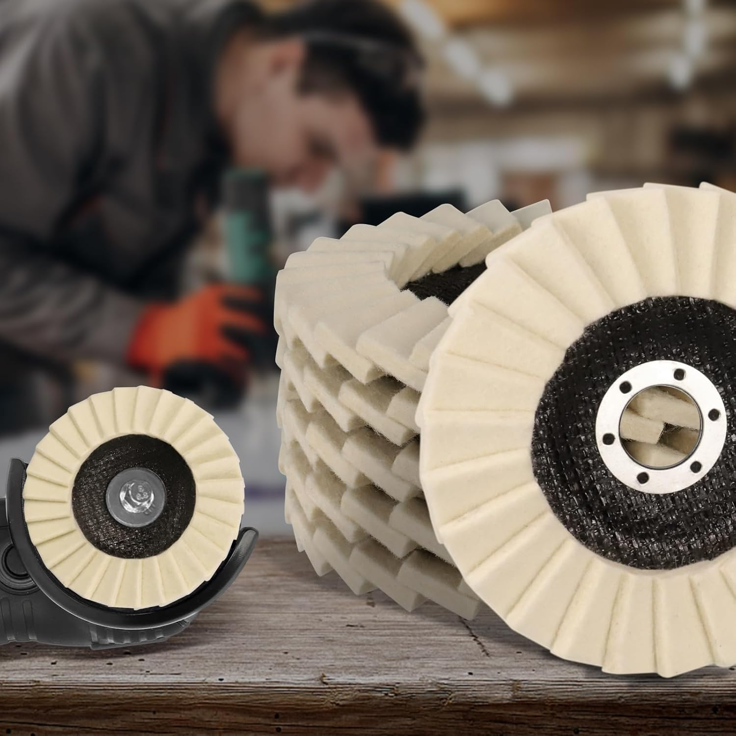 PROPOLISH | WOOL FELT POLISHING DISC WHEEL