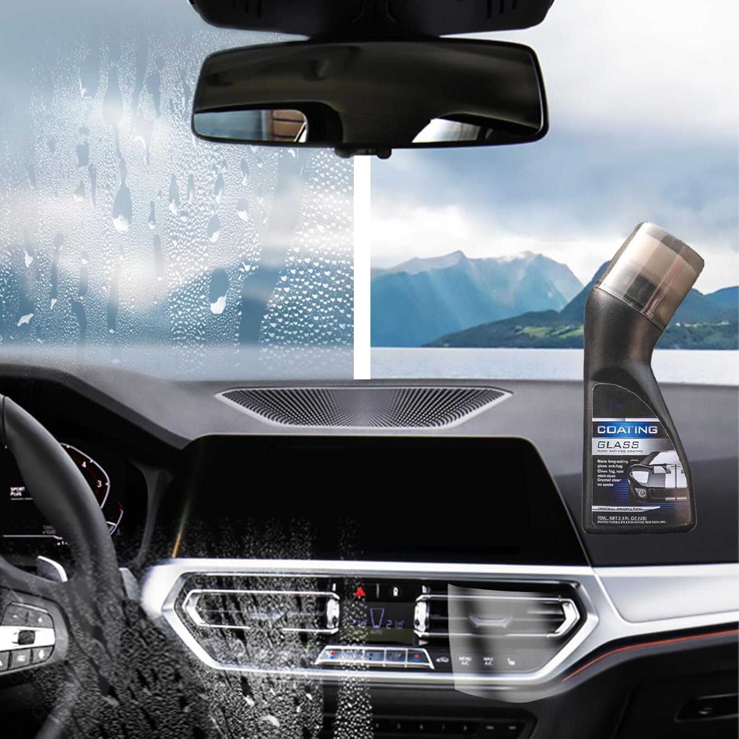 Crystal-Clear Anti-Fog Coating Wiper