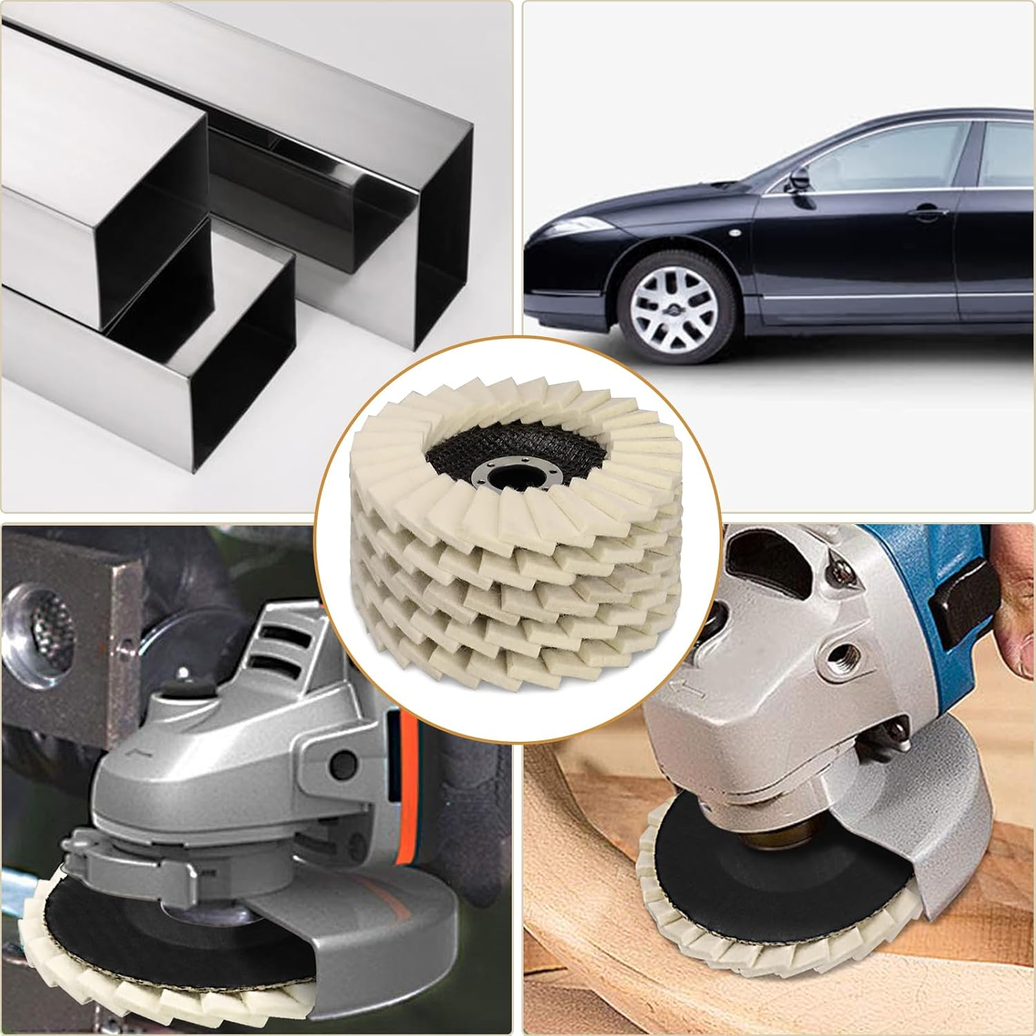 PROPOLISH | WOOL FELT POLISHING DISC WHEEL