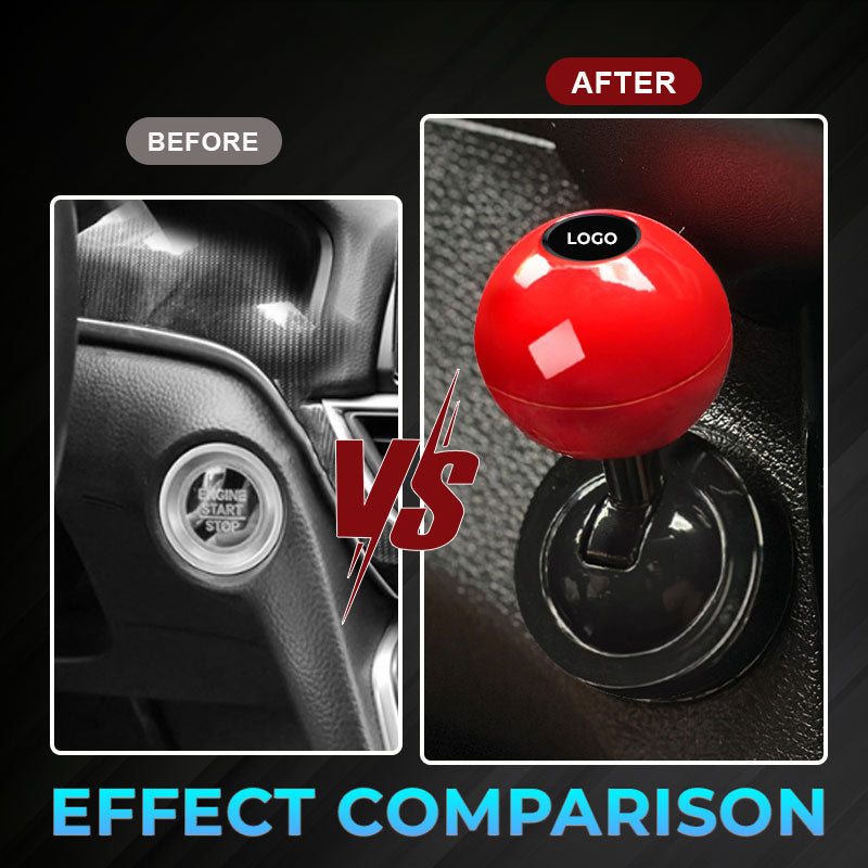 One‑Touch Car Ignition Shift Knob