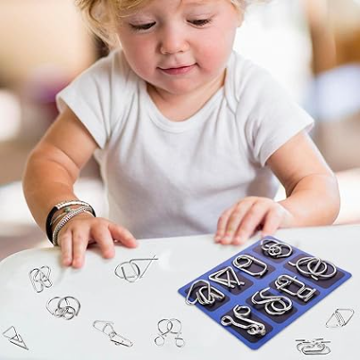 IQ‑Boosting Wire Puzzle Game Set