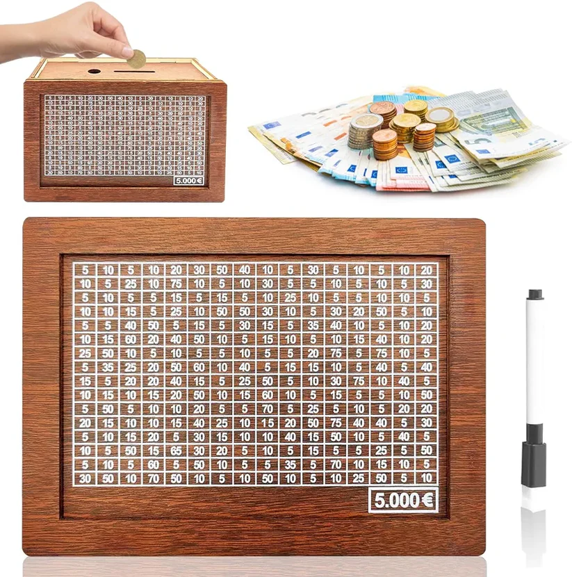 Premium Savings Box with Goal Tracker