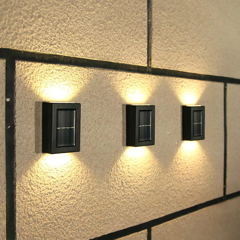 SolarLuxe LED Solar Wall Lamp - Automatic Operation