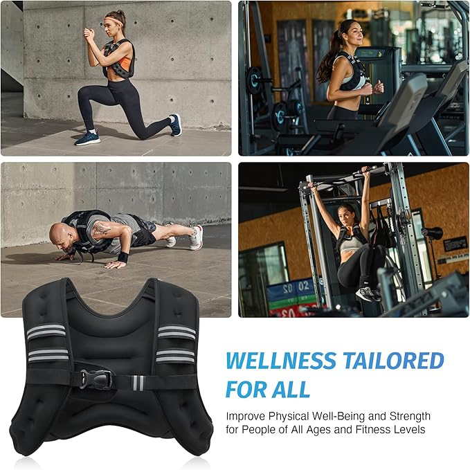 ComfortFit Iron‑Sand Weighted Vest