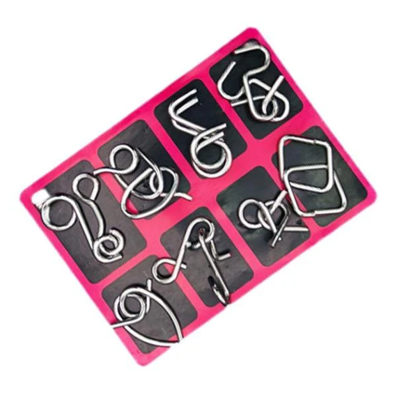IQ‑Boosting Wire Puzzle Game Set