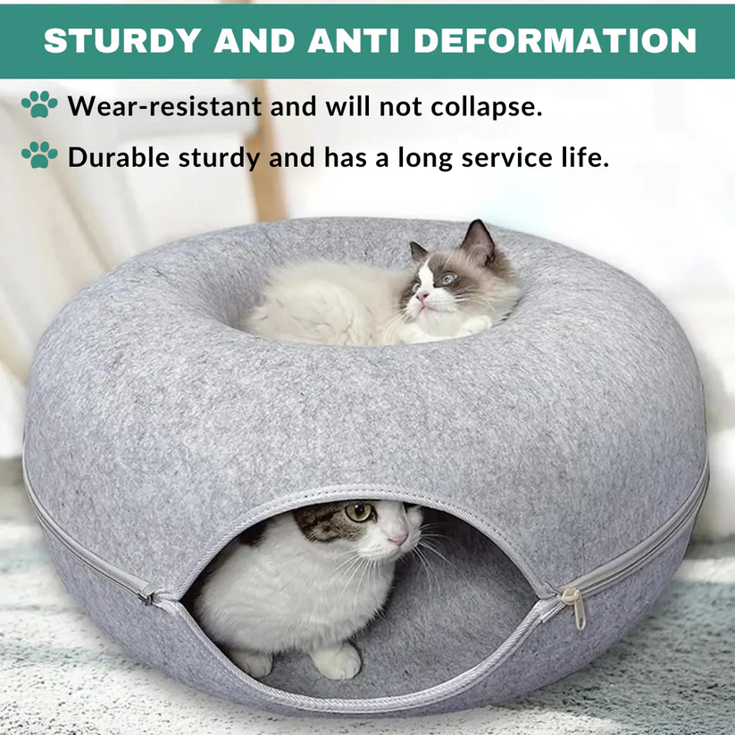 Donut Bed & Play Tunnel – Buy 1 Free 1 Offer