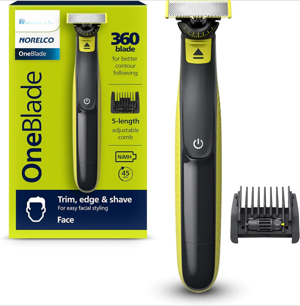 360ยฐ FLEX BLADE USB-A GROOMING TRIMMER | SKIN-SAFE PRECISION