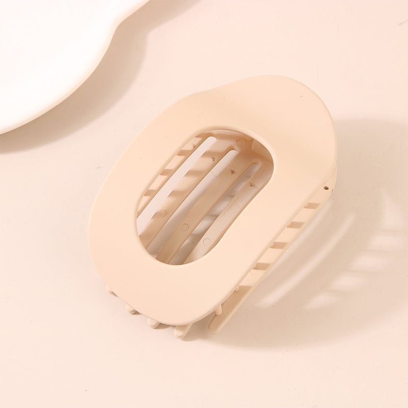 Sleek Oval Hair Clip Set