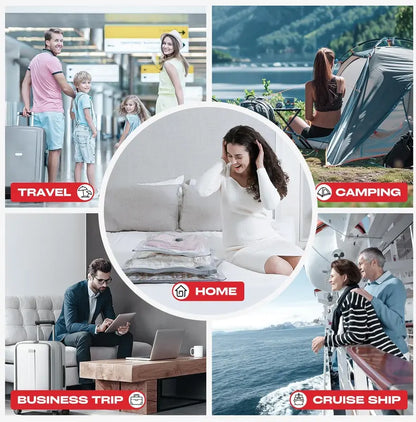 X7 Cordless Travel Vacuum Bag Set