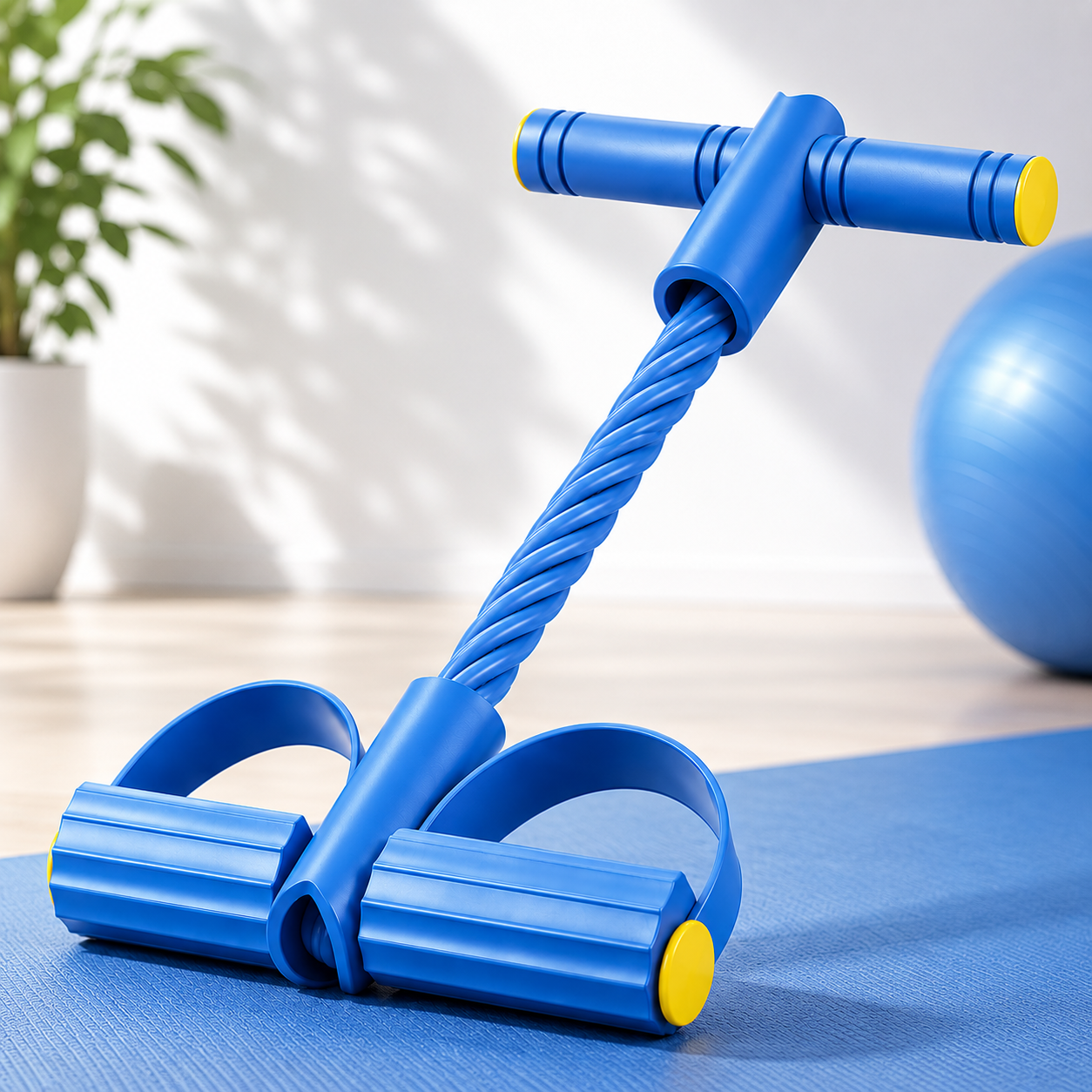 Ultimate Home Gym Pedal Resistance Rope for Total Body Workout