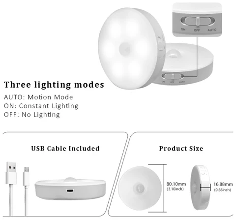 Circly Motion Light – Practical, Energy-Saving, and Stylish Lighting